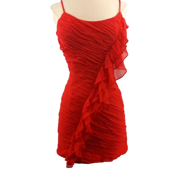 rebecca taylor red dress Rebecca Taylor